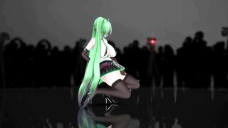 MMD HENTAI DANCE LAMB. TDA REMAKE GREEN HAIR COLOR EDIT SMIXIX