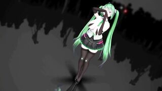 MMD HENTAI DANCE LAMB. TDA REMAKE GREEN HAIR COLOR EDIT SMIXIX