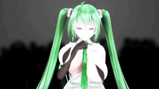 MMD HENTAI DANCE LAMB. TDA REMAKE GREEN HAIR COLOR EDIT SMIXIX