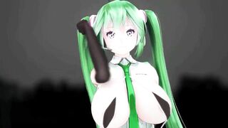 MMD HENTAI DANCE LAMB. TDA REMAKE GREEN HAIR COLOR EDIT SMIXIX