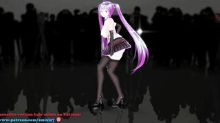 MMD HENTAI DANCE LAMB. TDA REMAKE GREEN HAIR COLOR EDIT SMIXIX