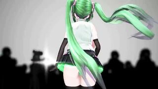 MMD HENTAI DANCE LAMB. TDA REMAKE GREEN HAIR COLOR EDIT SMIXIX