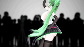 MMD HENTAI DANCE LAMB. TDA REMAKE GREEN HAIR COLOR EDIT SMIXIX