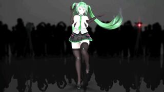 MMD HENTAI DANCE LAMB. TDA REMAKE GREEN HAIR COLOR EDIT SMIXIX