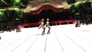 【MMD】Amazing Kongou Sisters【R-18】