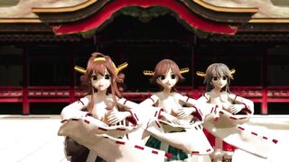 【MMD】Amazing Kongou Sisters【R-18】