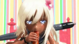 【SEX-MMD】Blowjob-2【No sound】【R-18】