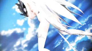 【MMD】Dragon girl HAKU - GENTLEMAN【R-18】