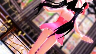 【MMD】Pink Cat - NJXA Pink【R-18】