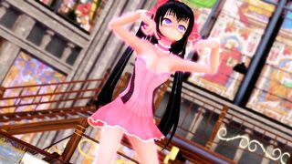 【MMD】Pink Cat - NJXA Pink【R-18】