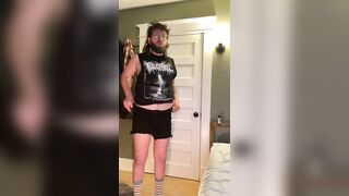 Hot Punk Guy Plays With His Big Dick Until He Explodes! (Part 1)