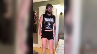 Hot Punk Guy Plays With His Big Dick Until He Explodes! (Part 1)