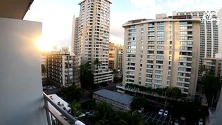 Balcony Sex In Hawaii People Watching He Came Inside