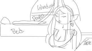 A Blowjob Between Worlds | Storyboard