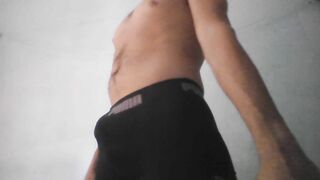 Taking my clothes off, to check my future evolution of my Male Body Shape. | Day 0