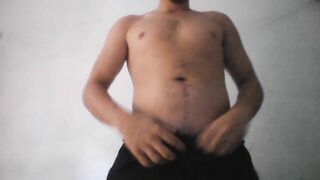 Taking my clothes off, to check my future evolution of my Male Body Shape. | Day 0