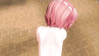 3D HENTAI POV Fucked schoolgirl doggystyle after school