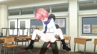 3D HENTAI Lifting fuck schoolgirl