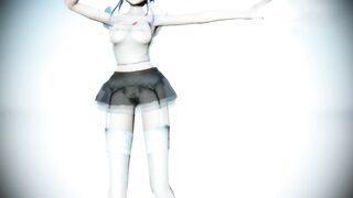 【MMD】Unfinished version of comparative water model Kogamine【R-18】