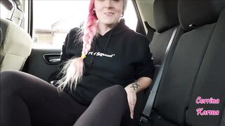 Corrina Karma. be my look Out! Public Masturbation almost Caught!