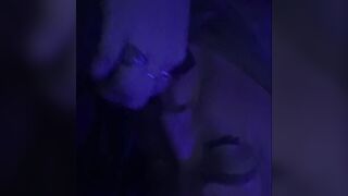 BLACKED Sucking Hard BBC