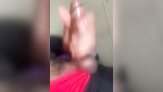 Massive black dick that moves on its own watch NSFW