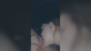 EBK TEEN from Snapchat getting her pussy eating out while I watch