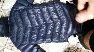 Cum my puffy down coat