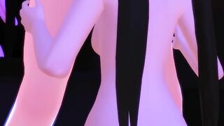 【SEX-MMD】Fellatio Azusa【R-18】