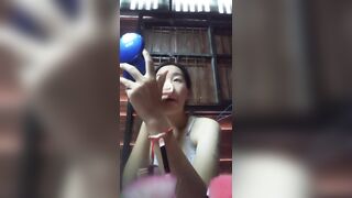 Asian girl at home alone horny