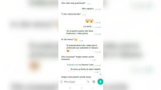 Sento strani rumori dal bagno Chat dialoghi italiano