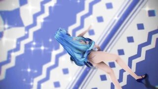 【MMD】Miku - FREELY TOMORROW【R-18】