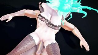 【MMD R-18 SEX DANCE】MELISSA (MIKU) Follow The Leader Hard sex sweet hot ass [CREDIT BY] Shark100