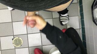 Stranger Gives Me A Handjob In The Public Bathroom