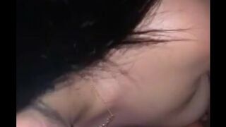 POV blowjob Asian college girl