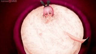 【MMD R-18 SEX DANCE】Tasty Sweet Hot Sperm Bath Pleasure Tasty Sweet Ass [CREDIT BY] kaniwa