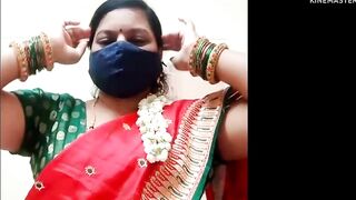 Desi mature Marathi aunty nude webcam show