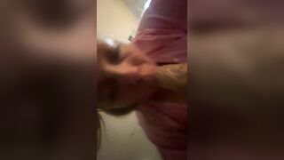 She Drained All My Cum With A Loud Sloppy Blowjob