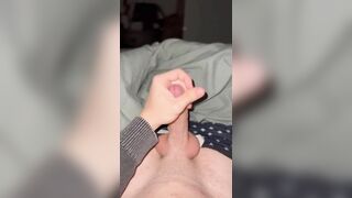 Playing with my dick