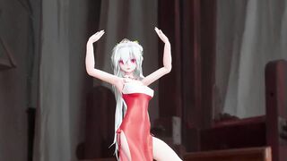 0010 -【R18-MMD】Volcaloid Haku 弱音 #1