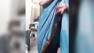 indian step mom  teasing step son with big ass