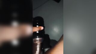 My horny ass fucking a sextoy