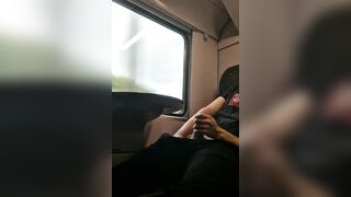 caught by the train driver just before cumming