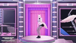 [MMD] AOA - ShortHair Ahri Hot Erotic Dance League of Legends KDA