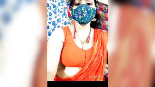 Desi Indian rajasthan wali aunty nude webcam show