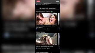 couple looking for a porn video to watch can't resist and end up having sex very tasty