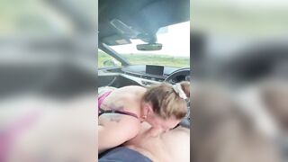 Pam & Ed Dirtiest Devon Amateurs Public outside outdoors dogging sex car pov car park public pov slut big tits