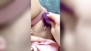 EGIRL FUCKS HER CREAMY PUSSY