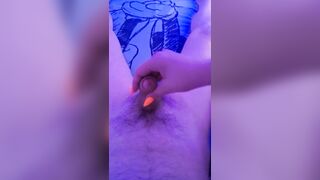 handjob orange nails