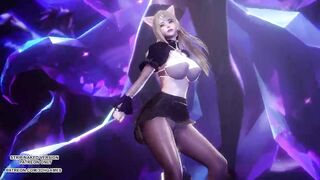 MMD Sistar - Shake It Ahri Sexy Kpop Dance League Of Legends KDA Korean Dance